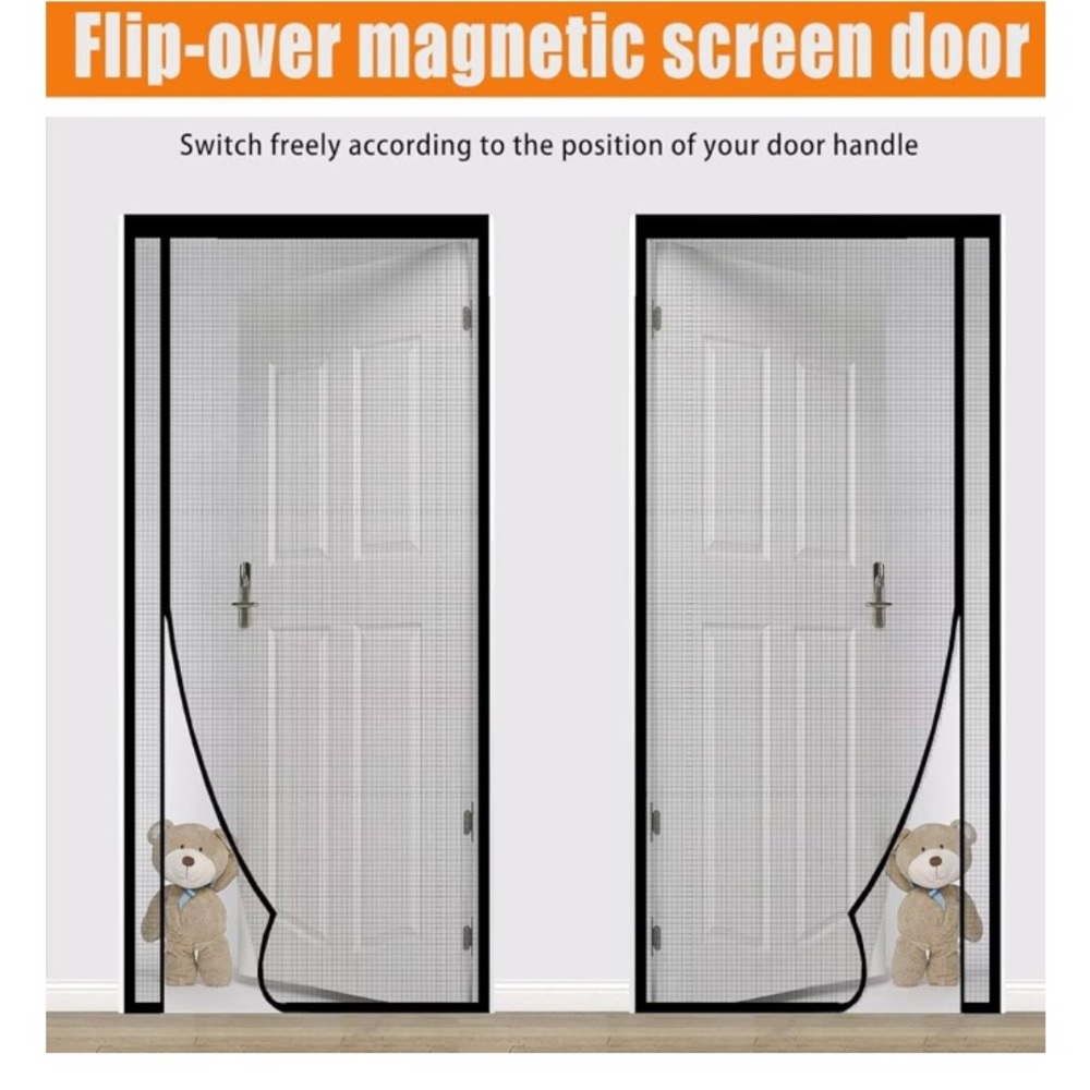 Magnetic Screen Door for dogs/kids